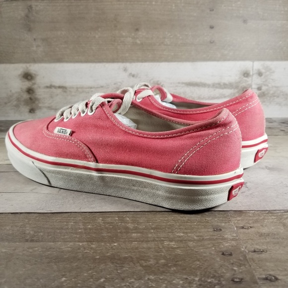 faded red vans